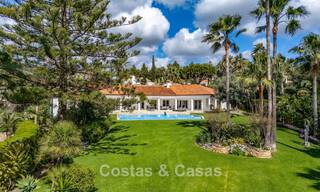Spacious 4 bedroom family villa with sea views for sale in a sought-after residential area in Marbella East 777249 