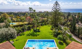 Spacious 4 bedroom family villa with sea views for sale in a sought-after residential area in Marbella East 777254 
