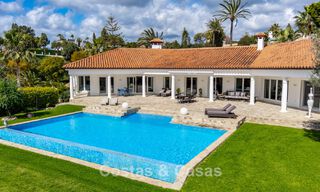 Spacious 4 bedroom family villa with sea views for sale in a sought-after residential area in Marbella East 777257 