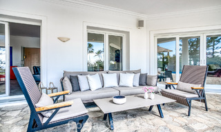 Spacious 4 bedroom family villa with sea views for sale in a sought-after residential area in Marbella East 777284 