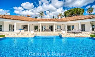 Spacious 4 bedroom family villa with sea views for sale in a sought-after residential area in Marbella East 777288 