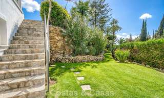 Spacious 4 bedroom family villa with sea views for sale in a sought-after residential area in Marbella East 777292 