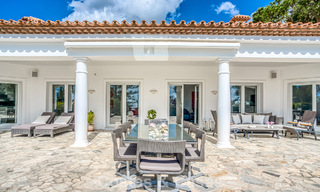 Spacious 4 bedroom family villa with sea views for sale in a sought-after residential area in Marbella East 777298 