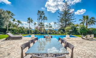 Spacious 4 bedroom family villa with sea views for sale in a sought-after residential area in Marbella East 777299 