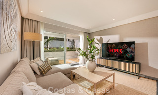 Renovated luxury apartment for sale in Gran Marbella on the beachfront on the Golden Mile / Marbella Center 777181 