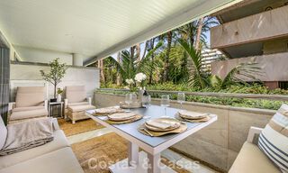 Renovated luxury apartment for sale in Gran Marbella on the beachfront on the Golden Mile / Marbella Center 777186 