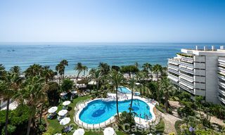Renovated luxury apartment for sale in Gran Marbella on the beachfront on the Golden Mile / Marbella Center 777189 