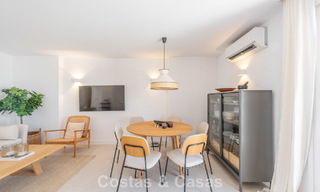 Renovated duplex penthouse for sale within walking distance to all amenities and Puerto Banus in Nueva Andalucia, Marbella 777377 