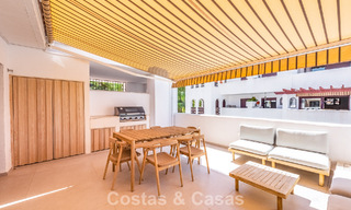 Renovated duplex penthouse for sale within walking distance to all amenities and Puerto Banus in Nueva Andalucia, Marbella 777384 