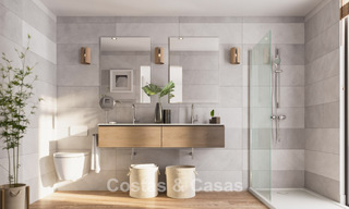 Off-plan luxury villa with modern design for sale in a five-star golf resort in Marbella - Benahavis 777417 