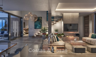Off-plan luxury villa with modern design for sale in a five-star golf resort in Marbella - Benahavis 777422 