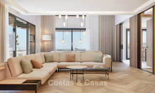 6 luxury duplex penthouses with open sea views for sale directly on the beach promenade in Malaga centre 777541 