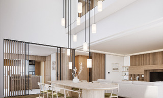 6 luxury duplex penthouses with open sea views for sale directly on the beach promenade in Malaga centre 777542 