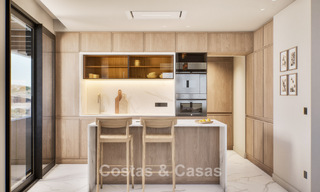6 luxury duplex penthouses with open sea views for sale directly on the beach promenade in Malaga centre 777543 