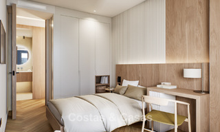 6 luxury duplex penthouses with open sea views for sale directly on the beach promenade in Malaga centre 777552 