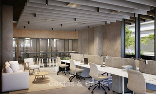 6 luxury duplex penthouses with open sea views for sale directly on the beach promenade in Malaga centre 777562 