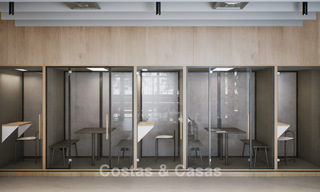 6 luxury duplex penthouses with open sea views for sale directly on the beach promenade in Malaga centre 777563 