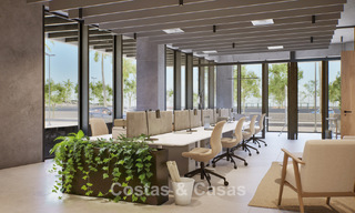 6 luxury duplex penthouses with open sea views for sale directly on the beach promenade in Malaga centre 777564 