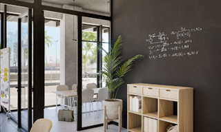 6 luxury duplex penthouses with open sea views for sale directly on the beach promenade in Malaga centre 777565 