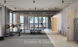 6 luxury duplex penthouses with open sea views for sale directly on the beach promenade in Malaga centre 777572 