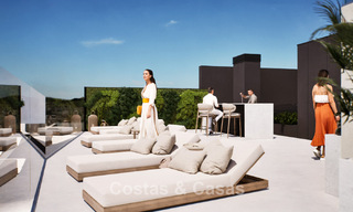 6 luxury duplex penthouses with open sea views for sale directly on the beach promenade in Malaga centre 777575 