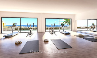 Project of modern apartments and semi-detached villas for sale on the New Golden Mile between Marbella and Estepona 777396 