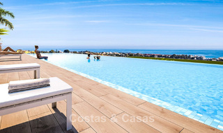 Project of modern apartments and semi-detached villas for sale on the New Golden Mile between Marbella and Estepona 777397 