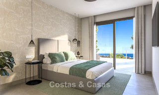 Project of modern apartments and semi-detached villas for sale on the New Golden Mile between Marbella and Estepona 777402 