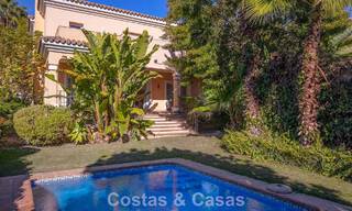 Mediterranean villa for sale walking distance to the beach and amenities in Guadalmina Baja - San Pedro, Marbella 777493 