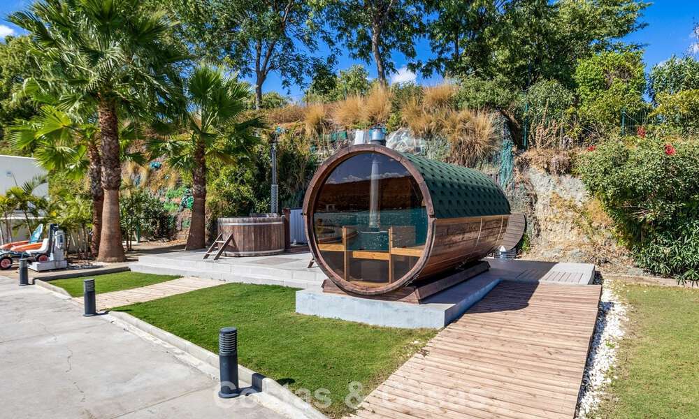Garden apartment for sale in an exclusive complex near a large blue lagoon on the Costa del Sol 777450