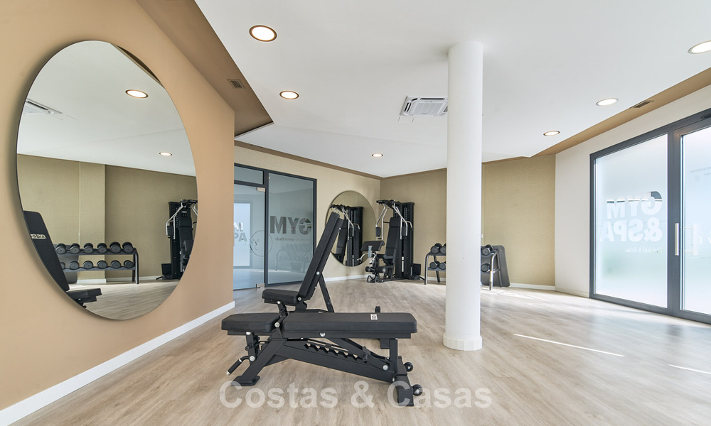 Brand new and move-in ready penthouse with sea views for sale on the New Golden Mile between Marbella and Estepona 777590