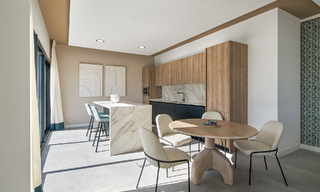 Brand new and move-in ready penthouse with sea views for sale on the New Golden Mile between Marbella and Estepona 777595 