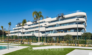 Brand new and move-in ready penthouse with sea views for sale on the New Golden Mile between Marbella and Estepona 777602 