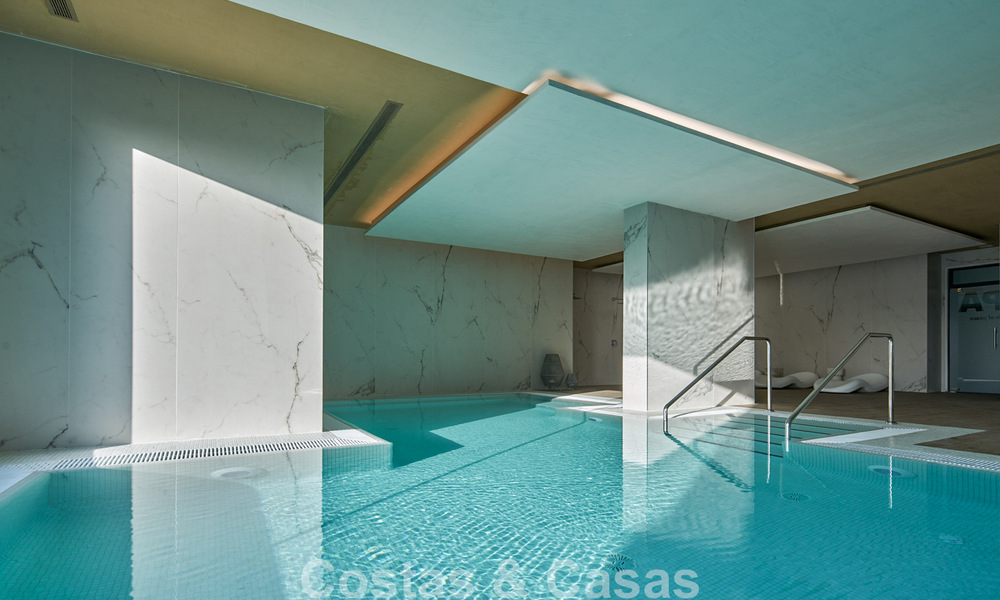 Brand new and move-in ready penthouse with sea views for sale on the New Golden Mile between Marbella and Estepona 777612