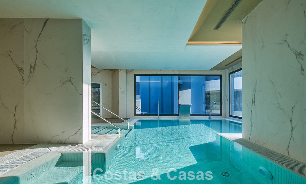 Brand new and move-in ready penthouse with sea views for sale on the New Golden Mile between Marbella and Estepona 777618