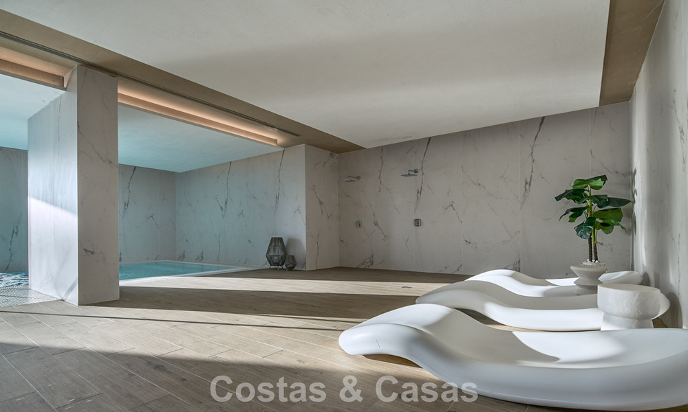 Brand new and move-in ready penthouse with sea views for sale on the New Golden Mile between Marbella and Estepona 777621