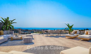 Brand new and move-in ready penthouse with sea views for sale on the New Golden Mile between Marbella and Estepona 777670 