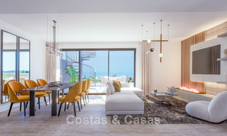Brand new and move-in ready penthouse with sea views for sale on the New Golden Mile between Marbella and Estepona 777671 