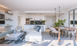 Brand new and move-in ready penthouse with sea views for sale on the New Golden Mile between Marbella and Estepona 777672 