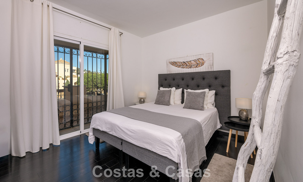 Stunning duplex penthouse for sale, walking distance to amenities and the beach in Elviria, Marbella 777772