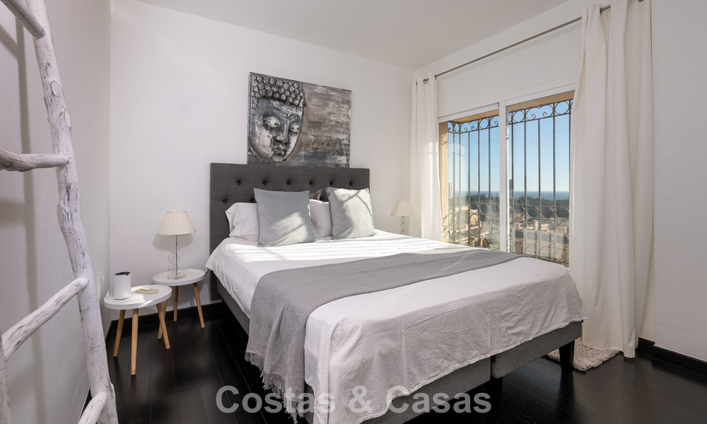 Stunning duplex penthouse for sale, walking distance to amenities and the beach in Elviria, Marbella 777775