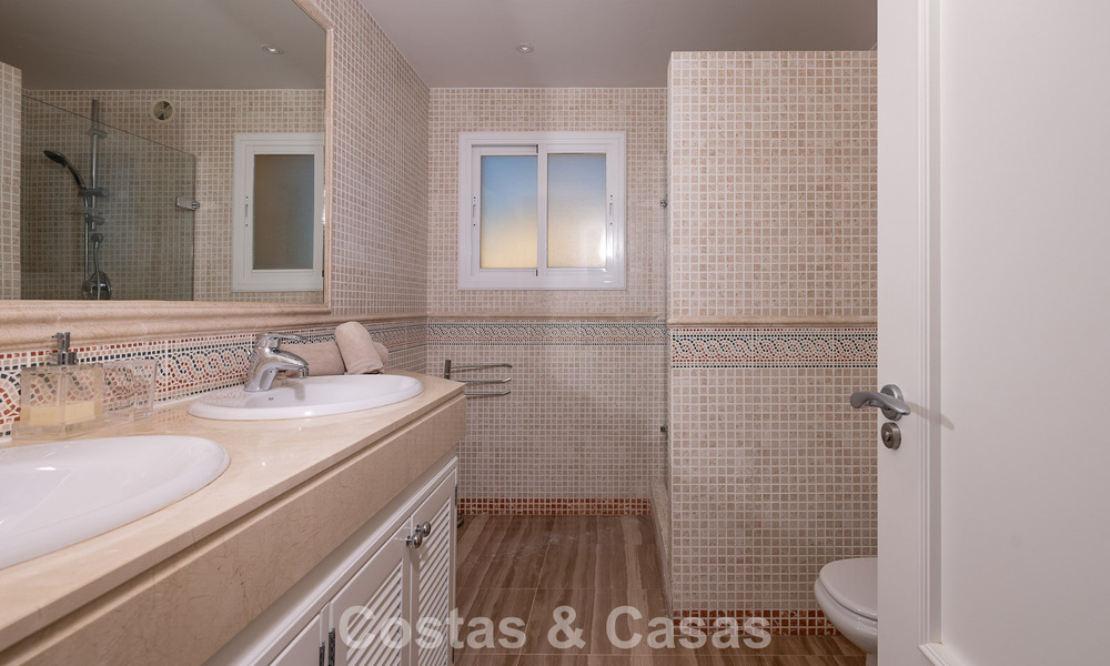 Stunning duplex penthouse for sale, walking distance to amenities and the beach in Elviria, Marbella 777776