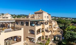 Stunning duplex penthouse for sale, walking distance to amenities and the beach in Elviria, Marbella 777788 
