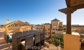 Stunning duplex penthouse for sale, walking distance to amenities and the beach in Elviria, Marbella 777796 