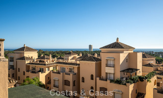 Stunning duplex penthouse for sale, walking distance to amenities and the beach in Elviria, Marbella 777806 