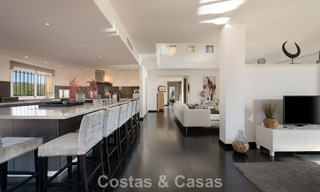 Stunning duplex penthouse for sale, walking distance to amenities and the beach in Elviria, Marbella 777812 