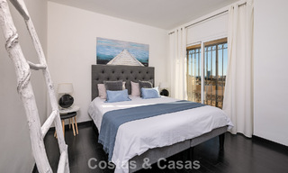 Stunning duplex penthouse for sale, walking distance to amenities and the beach in Elviria, Marbella 777816 