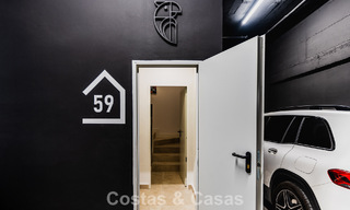 Modernist design townhouse with sea views for sale in a prestigious resort in Mijas Costa, Costa del Sol 777828 