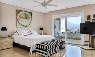 Luxurious duplex penthouse with private pool for sale in Nueva Andalucia’s Golf Valley, Marbella 777877 