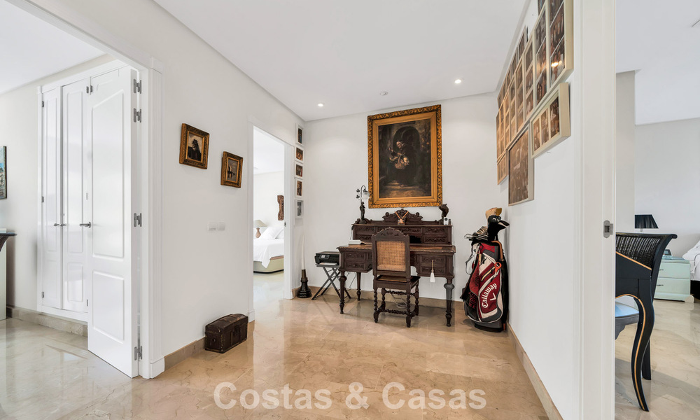 Luxurious duplex penthouse with private pool for sale in Nueva Andalucia’s Golf Valley, Marbella 777881